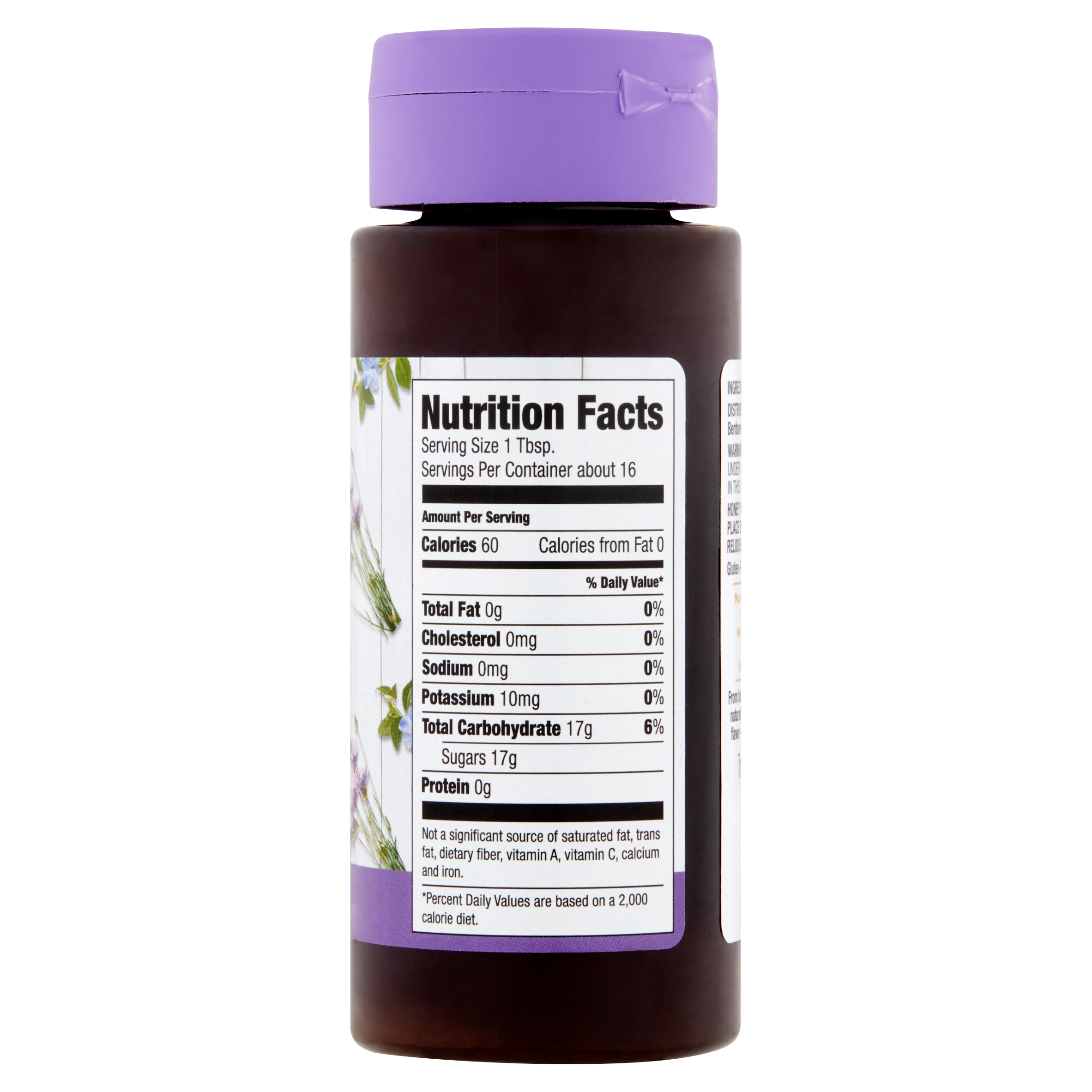 Sam's Choice Dark Wildflower 100% Raw Honey, 12 oz