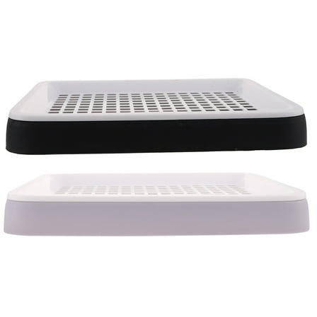 SOPOTUTU 2-Pack Bunny Litter Box with Plastic for Small and Pets at Home