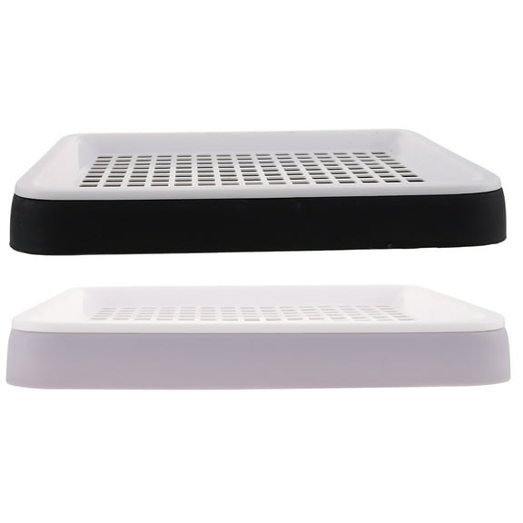 SOPOTUTU 2-Pack Bunny Litter Box with Plastic for Small and Pets at Home