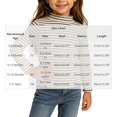 thumbnail image 4 of ShomPort Girls Tops Soft Thermal Undershirts Mock Neck Knit Cotton T-Shirts Long Sleeve Layering Shirts 3 M-3Y, 4 of 6