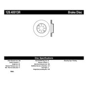 CENTRIC PARTS - CROSS-DRILLED Fits select: 1988-1991 HONDA CIVIC, 1986-1993 ACURA INTEGRA