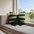 thumbnail image 6 of Bow Pillow Faux Striped Throw Pillow with Core 30x45cm Modern Cute Cushion for Sofa Bed, 6 of 8
