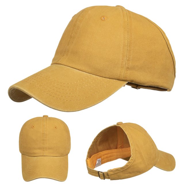 RXIRUCGD Sun Hat Unisex Men Women Solid Color Sun Hat Adjustable Baseball Cap Hip Hop Hat