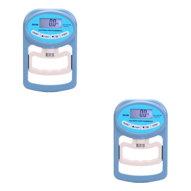 Wosthever Accesorios compactos para ejercicio, dinamómetro de mano Digital para todos los niveles de condición física, equipo de Fitness Type1 NO1