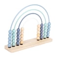 thumbnail image 2 of Ábaco de madera Montessori de madera, juguete 2 en 1 para matemáticas tempranas y conteo azul, 2 of 9