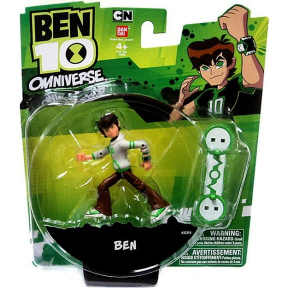 Ben 10 Omniverse Ben Action Figure (16 Years Old, White Hoodie)