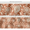 thumbnail image 4 of Outdoor Waterproof Taffeta Fabric - Soimoi Floral Print Peach | UV Resistant | Ideal for Cushion Covers, Raincoats, Shower Curtains & More | 56" Width, 4 of 7