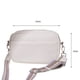 thumbnail image 3 of Bolsa cruzados clásicos de mensajero pequeño de PU sólido de viaje (Blanco) JShteea Para Estrenar, 3 of 6