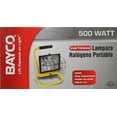 Bayco 500Watt Halogen Project Work Light