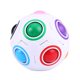 thumbnail image 1 of Cube Rainbow Ball Puzzles Football Magic Cube Educational Learning Toys for Children Adult Kids Stress Reliever Toys heqiyong LED, 1 of 2