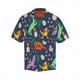 thumbnail image 4 of Camisas para niños con dinosaurios kawaii para hombres, ropa con estampado 3D, camisa hawaiana de vacaciones, camisetas de manga corta Y2k, ropa vintage, blusa con solapa, 4 of 5