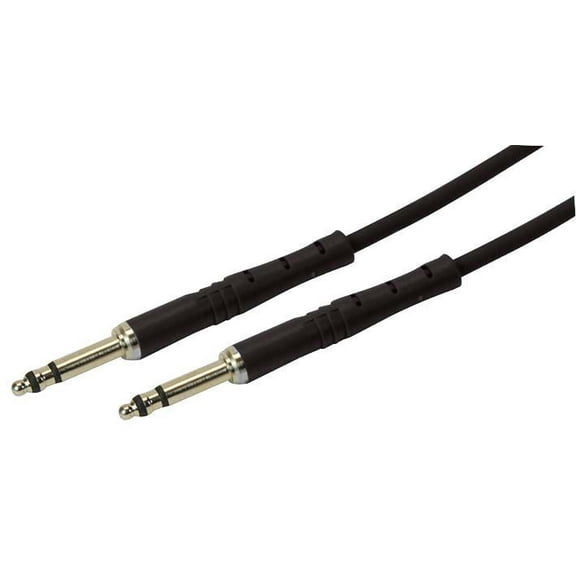 NEUTRIK - Bantam (TT) 4.4mm Male to Male Patch Lead 2ft (0.3m) Black