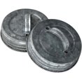 thumbnail image 1 of Galvanized Canister Handle Lid For Mason, Canning Jars (4 Pack, Wide Mouth), 1 of 6