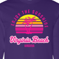 thumbnail image 4 of Inktastic Summer Enjoy the Sunshine Virginia Beach Virginia in Pink Long Sleeve T-Shirt, 4 of 5