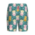 thumbnail image 7 of Daiia Colorful Cow Mens Woven Stretch Pajama Short,Short Pajama Pants-4X-Large, 7 of 7