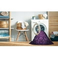 thumbnail image 2 of Ahgly Company Machine Washable Indoor Rectangle Transitional Dark Orchid Purple Area Rugs, 3' x 5', 2 of 7