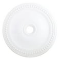 thumbnail image 2 of Livex Lighting Wingate Ceiling Medallion in White, 2 of 4
