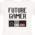 thumbnail image 4 of Inktastic Future Gamer Boys or Girls Long Sleeve Baby Bodysuit, 4 of 5