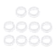 thumbnail image 3 of Tijeras de goma Zulema Paquete de 10 piezas Anillos de dedo Blanco, 3 of 8