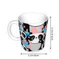 thumbnail image 2 of Yiaed Panda Cute Hearts Print Ceramics Coffee,Large Handle Design,Extra Large Tea and Coffee Cup for Office and Home Mugs, 2 of 6