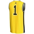 thumbnail image 3 of Men's GameDay Greats #1  Gold Appalachian State Mountaineers  Lightweight Basketball Jersey, 3 of 4