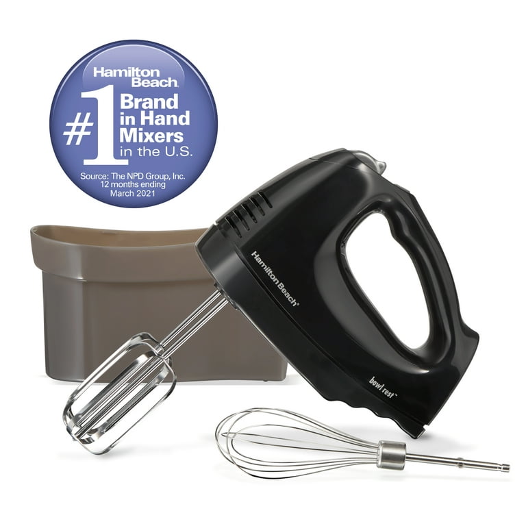 Is Hamilton Beach 6-Speed Electric Hand Mixer with built in Bowl Rest &  Snap-On Case Worth it? 