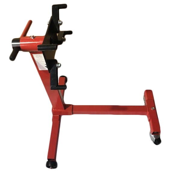 Ktaxon Engine Stand 1000lb Pro Hoist Automotive Lift Rotating 4 Leg Type Motor Red