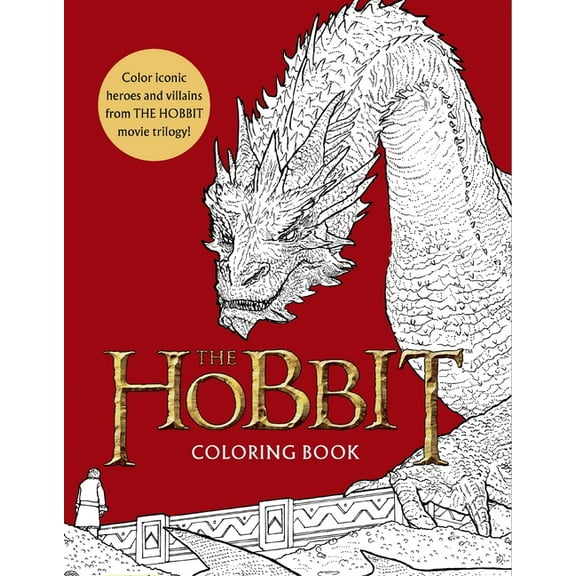 The Hobbit Movie Trilogy Coloring Book: Heroes and Villains (Paperback)