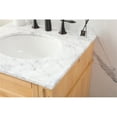 thumbnail image 4 of 24 inch single bathroom vanity in natural wood, 4 of 8