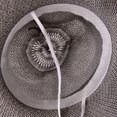 thumbnail image 7 of bestolf Sun Hat with Wide Brim Retro Hat Sun Protection Mesh Design Foldable Hat for Fishing (Light Gray ), 7 of 7