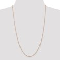 thumbnail image 2 of 14k Rose Gold 1.5mm Diamond-Cut Rope Chain, 2 of 3