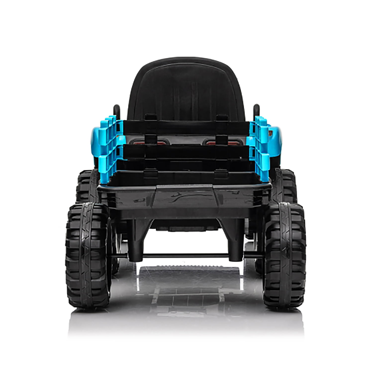 Kadyn 12V Ride on Tractor with Trailer, Battery Powered Electric Tractor Toy w/Remote Control, Kids Electric Ride On for Kids, Blue Kadyn 12V Ride on Tractor with Trailer, Battery Powered Electric Tractor Toy w/Remote Control, Kids Electric Ride On for Kids, Blue