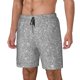 thumbnail image 1 of Fotbe GlitterSilver Traje de Baño para Hombre – Shorts de Natación de Secado Rápido con Forro y Bolsillos-Small, 1 of 6