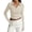 Khaki, variant on Shachafan Women's Long Sleeve V Neck Slim Fit Casual Basic Pleated Top T Shirt Compression Shirt Women