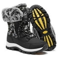thumbnail image 3 of Engtoy Women Snow Boots Winter Warm Shoes Comfortable Mid Calf Women's Outdoor Shoes, 3 of 6