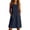 Navy, variant on Wlynlyn Cotton Linen Dresses for Women Summer Sleeveless Casual Loose U Neck Sundress Beach Vacation Mini Tank Dress with Pocket