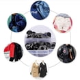 thumbnail image 2 of 40 juegos Botón a presión, botón de metal Popper Pernos prisioneros Sujetador Jeans Accesorios Herramienta artesanal de cuero con caja de almacenamiento (Negro) Ecomeon no, 2 of 4