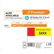 HP Pavilion 15.6 FHD Touch, Intel Core i7-1165G7, 8GB RAM, 512GB SSD, Lunar Gold, Windows 11, 15-eg0070wm