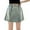 Light Blue, variant on KAUOD Girl's Button Front Denim Skirt Kids High Waisted Symmetrical Jean Skirts Casual Waist Leg Skort for Teens Shorts