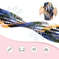 thumbnail image 3 of LEIXIUER No Gap 20mm Band for Samsung Galaxy Watch 6 5 4 Band 40mm 44mm Watch 5 Pro 45mm/Galaxy Watch 6 classic bands 43mm 47mm /4 classic 42mm 46mm Magnetic Fabric Woven Braided strap for women men, 3 of 13