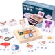 thumbnail image 1 of Juego De Letras A Juego De Madera, Rompecabezas Educativo Para Niños, Juguetes De Aprendizaje De Ortografía De Palabras, Juego Interactivo Del Alfabeto, Regalos Para Niños Y Niñas Sweethay FN007618-01, 1 of 6
