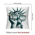 thumbnail image 4 of nygtbtfer Pillow Set of 2 Red White Statue of Liberty Throw for Home Sofa Couch Office White, 4 of 7