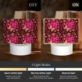 thumbnail image 3 of Easygdp Golden Snowflakes And And Butterflies Rectangular Acrylic Night Light Acrylic Sleep Night Light Friend Gifts for Birthday Gifts for Women Teens Boys Girls, 3 of 9