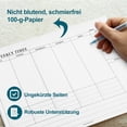 thumbnail image 3 of Calendario semanal con lista de tareas pendientes y seguimiento de objetivos de 50 hojas para el hogar y la oficina, con descripción general, planificación diaria y espacio para notas,, 3 of 7