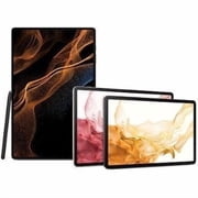 Samsung Galaxy Tab S8+ Tablet, 12.4 WQXGA+, Qualcomm SM8450 Snapdragon 8 Gen 1 Octa-core, 8 GB, 128 GB Storage, 5G, Graphite