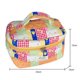 thumbnail image 3 of Bolso De Cosméticos Bolsa Bonito de belleza, neceser informal de algodón para maquillaje, estampado a la moda para vacaciones de fin de semana Tmvgtek Para Estrenar, 3 of 9