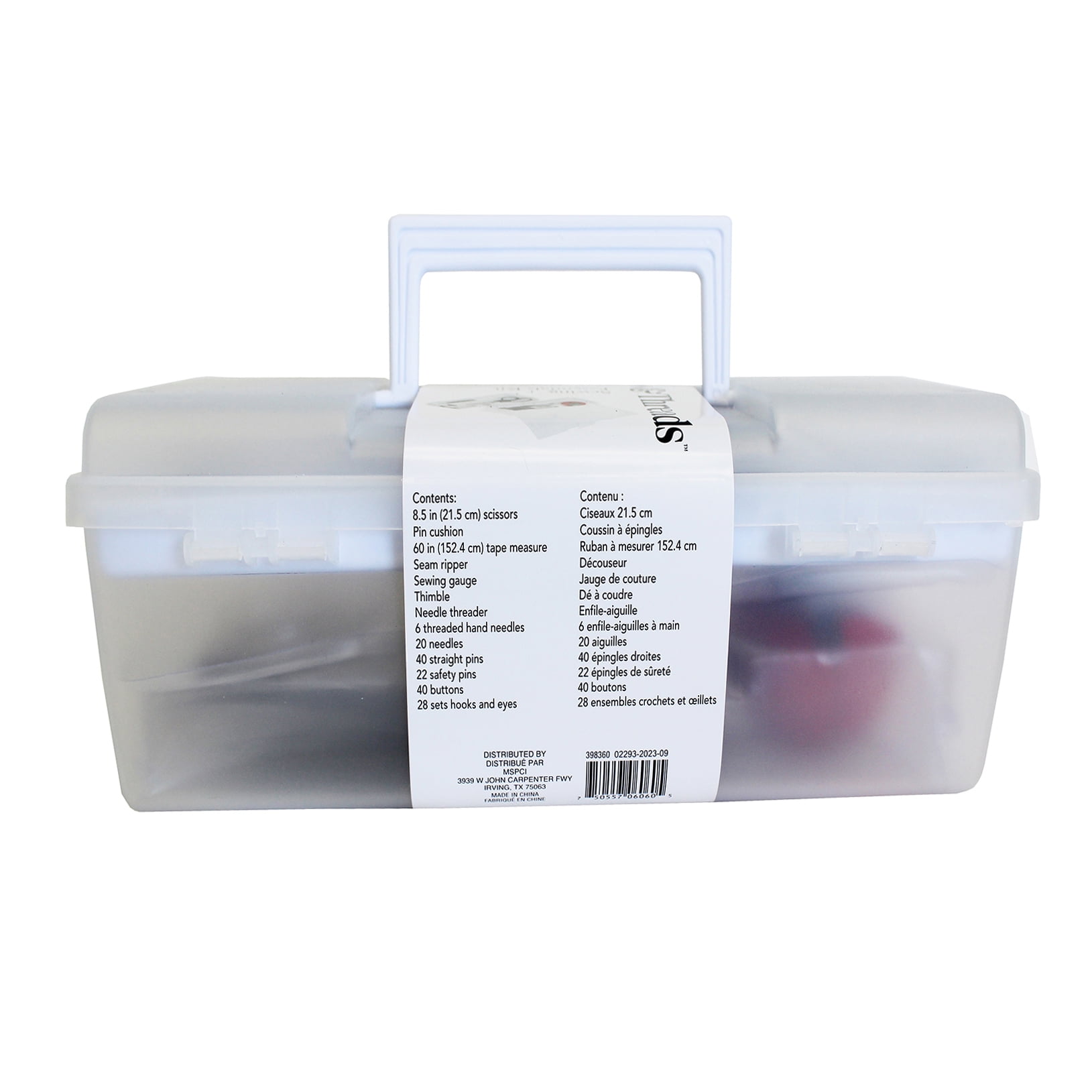 Sew & Go Premium Sewing Kit in Caddy with Removable Tray by Loops & Threads