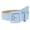 Blue, variant on Women Ladies Candy Color Square Buckle Faux Leather Waist Dress Belt Waistband