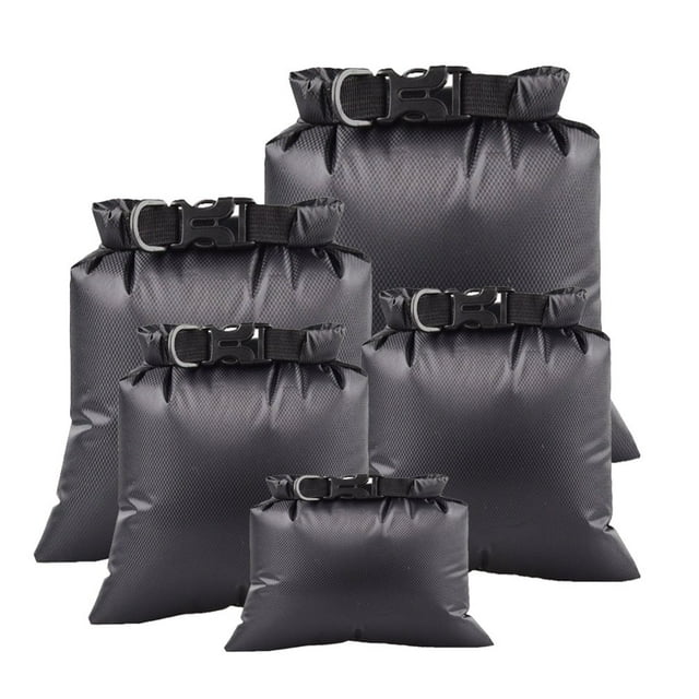Dry Bag Waterproof Sack Foldable Moisture Barrier Pocket Flexible Rafting Storage Light Reserve Pouch Multifunctional Strap Hook