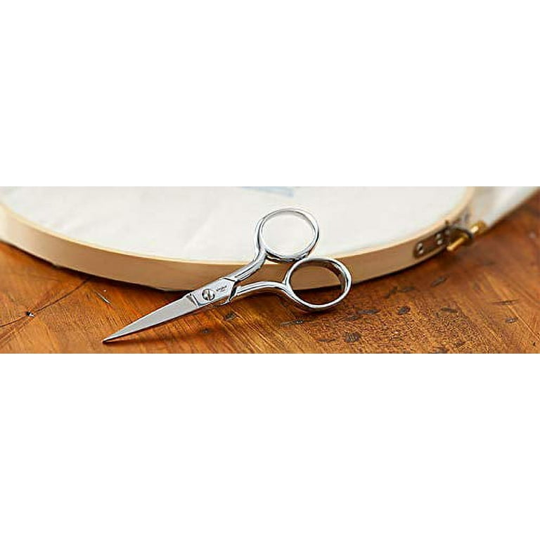  Fiskars Gingher 220030-1001 Pocket Scissors, 4-Inch, Industrial  Pack, Silver : Arts, Crafts & Sewing